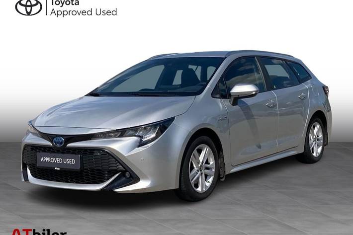 Grå Toyota Corolla fra 2020