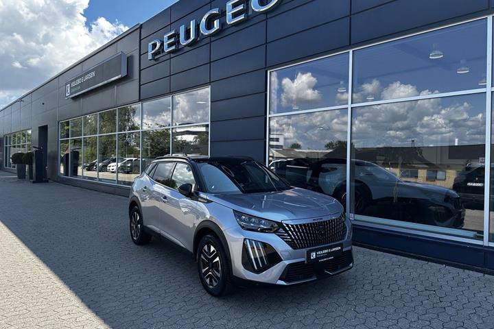 Grå Peugeot e-2008 fra 2025
