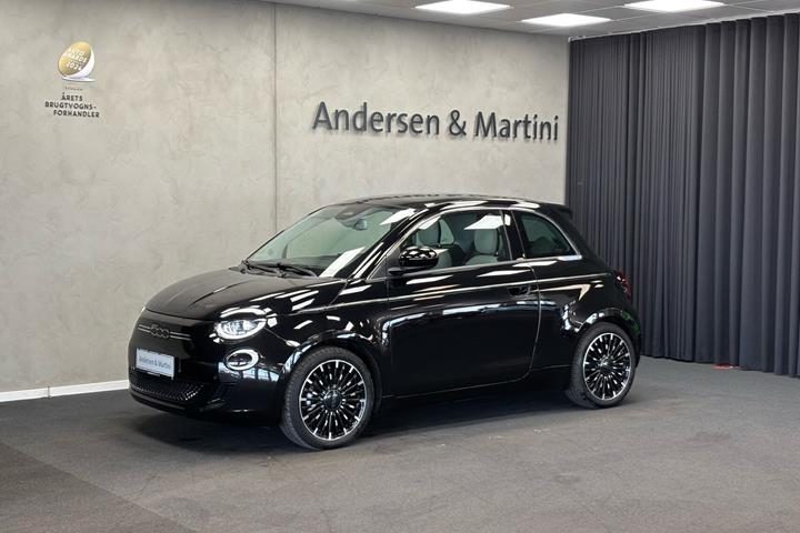 Sort Fiat 500e fra 2023
