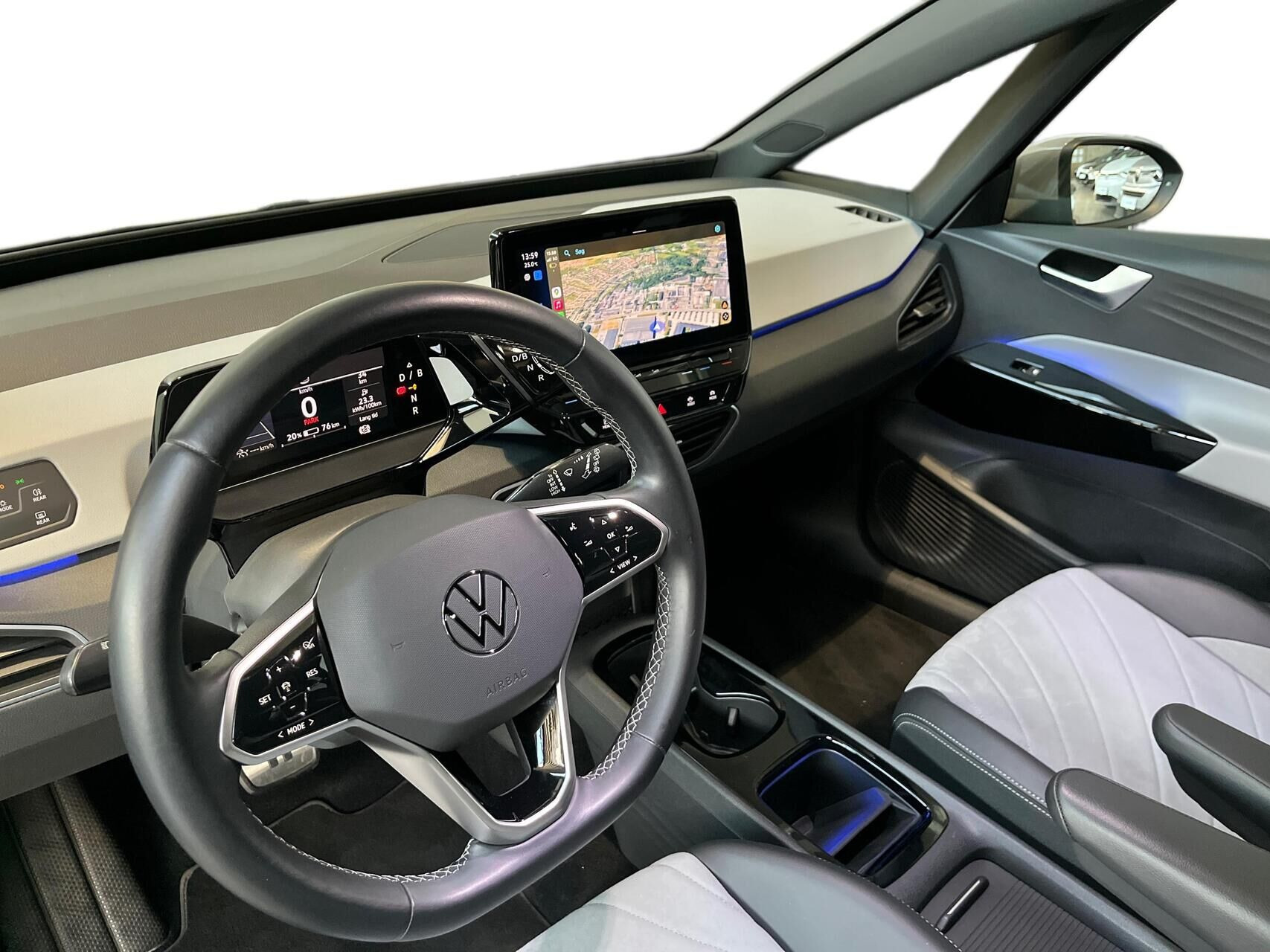 Grå VW ID.3 fra 2023