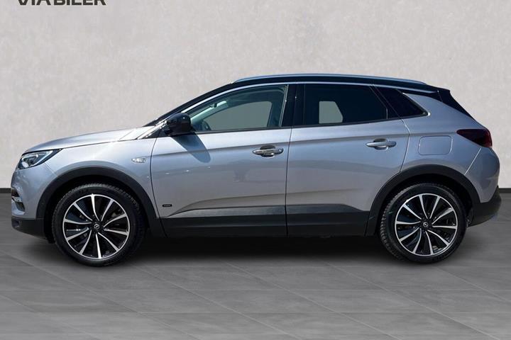 Grå Opel Grandland X fra 2020