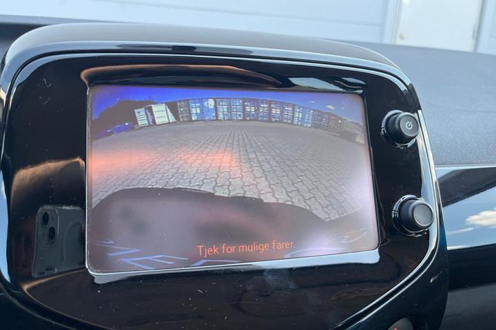 Blå Toyota Aygo fra 2015