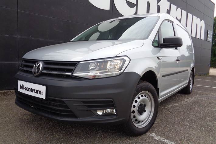 Sølv VW Caddy fra 2021