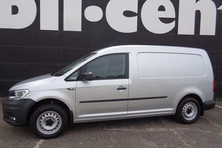 Sølv VW Caddy fra 2021