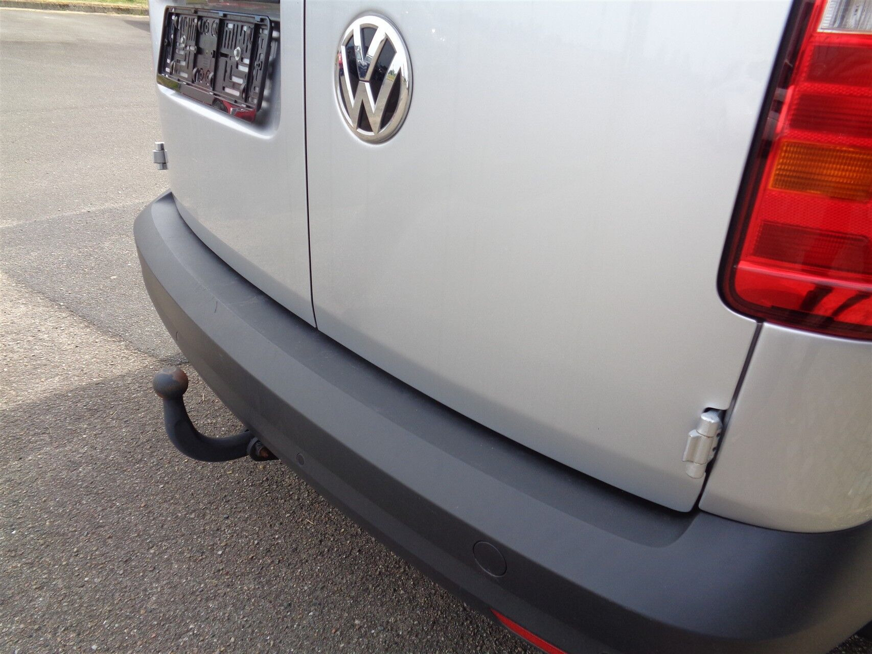 Sølv VW Caddy fra 2021