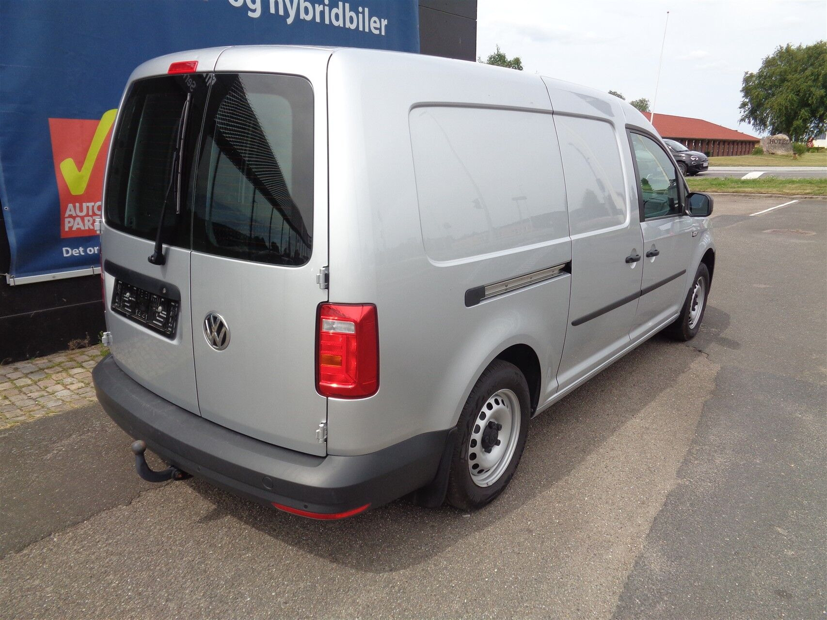 Sølv VW Caddy fra 2021