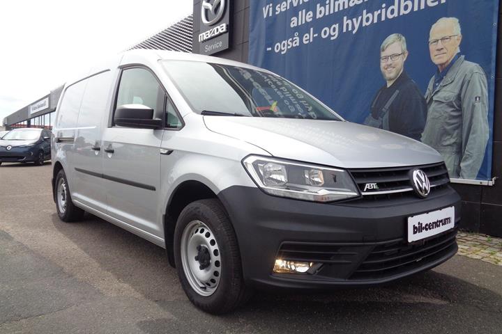 Sølv VW Caddy fra 2021