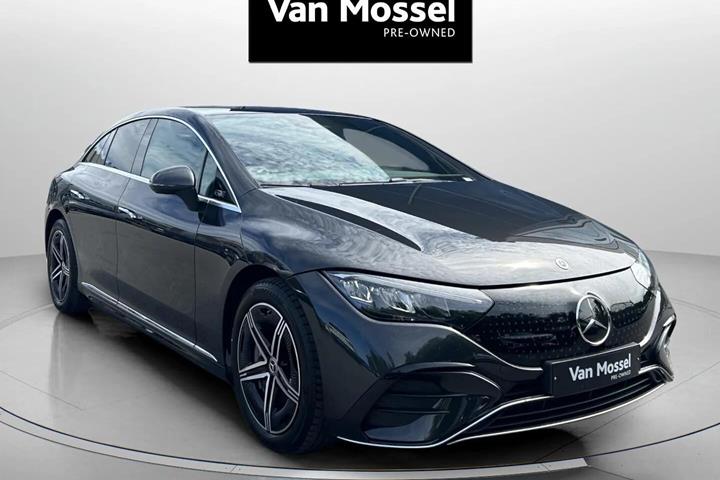 Grå Mercedes EQE 350+ fra 2025