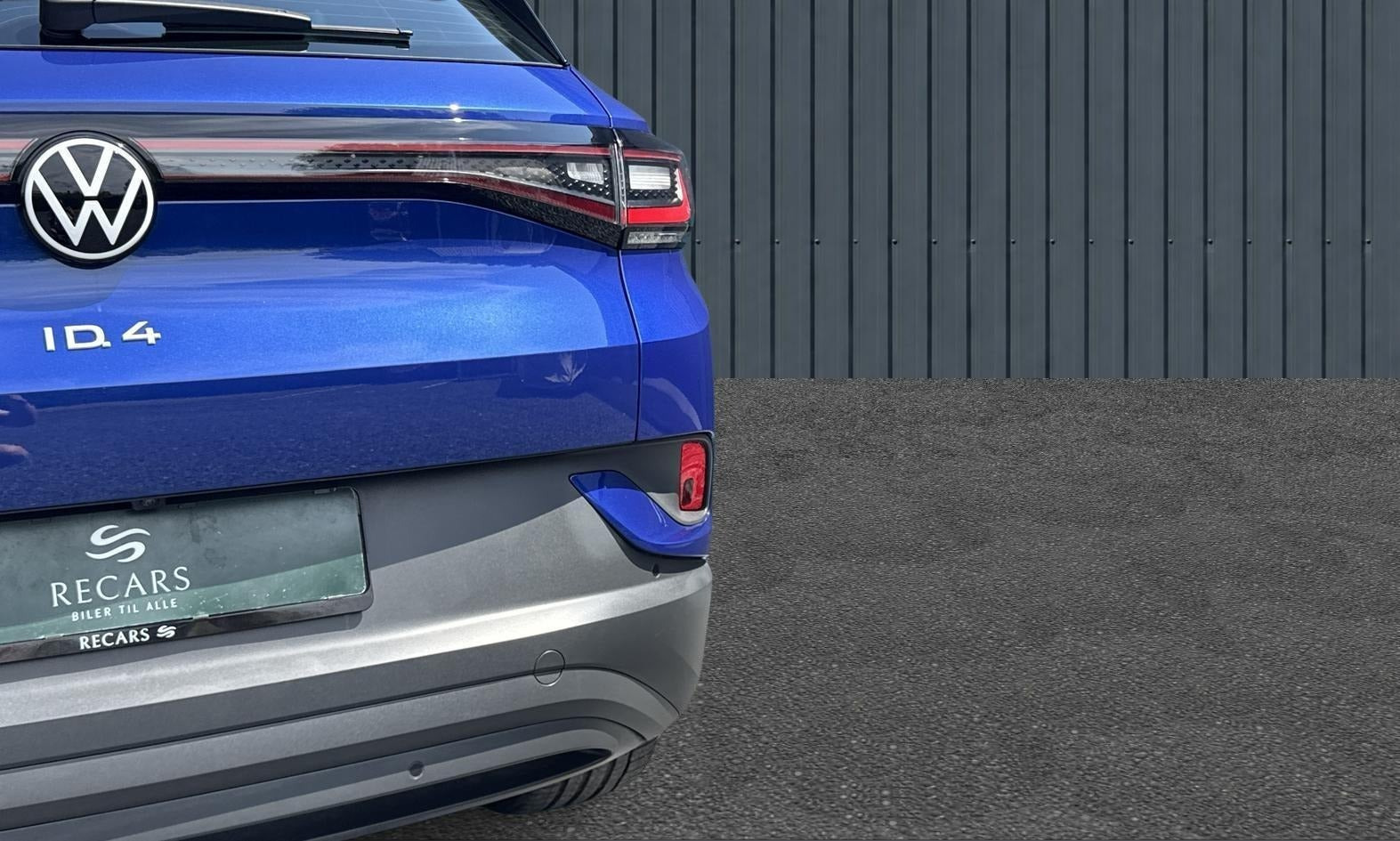 Blå VW ID.4 fra 2023