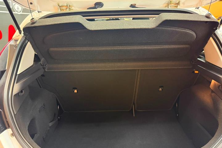 Hvid Ford Fiesta fra 2015
