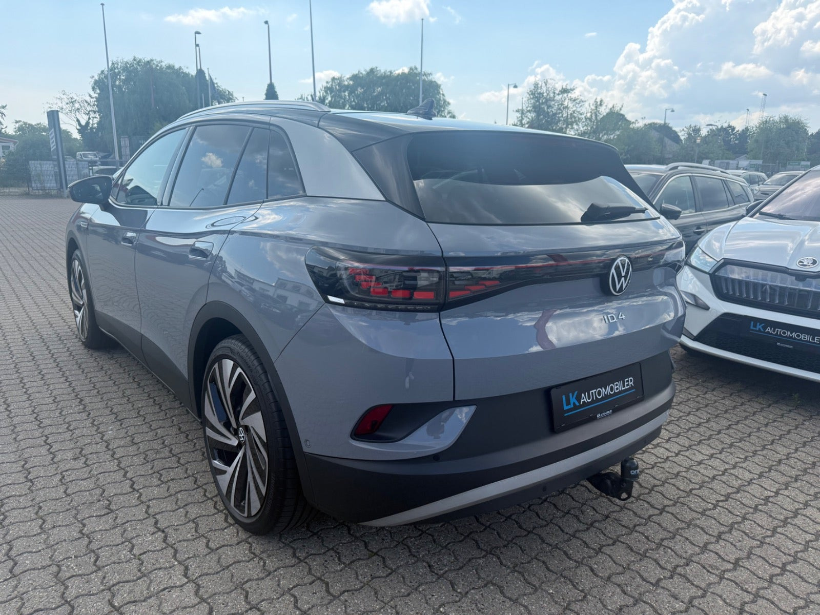 Grå VW ID.4 fra 2023