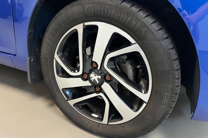 Blå Peugeot 108 fra 2020