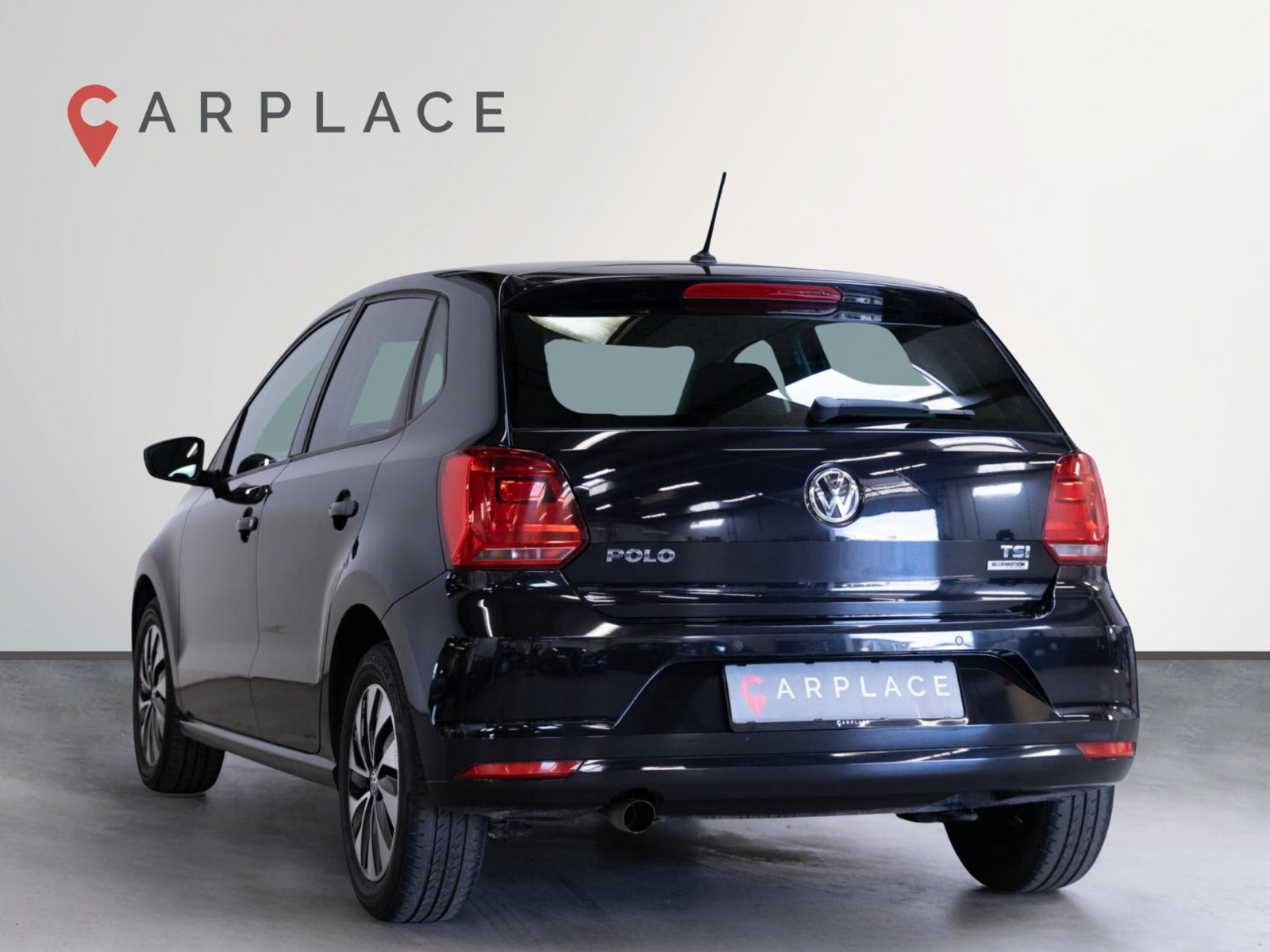 Sort VW Polo fra 2015