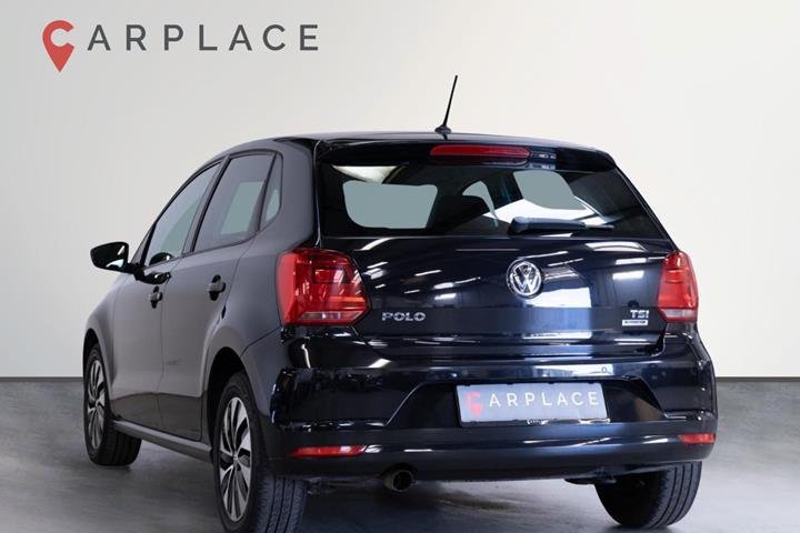 Sort VW Polo fra 2015