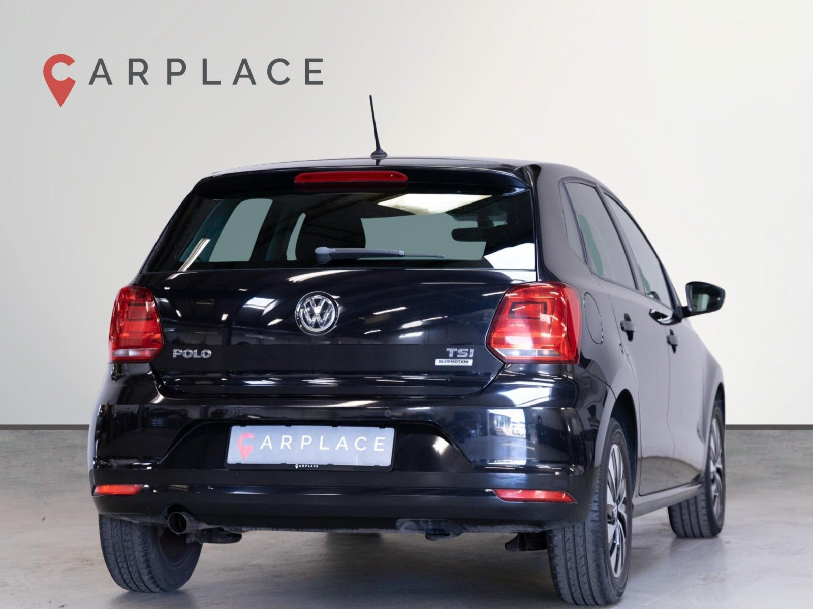 Sort VW Polo fra 2015