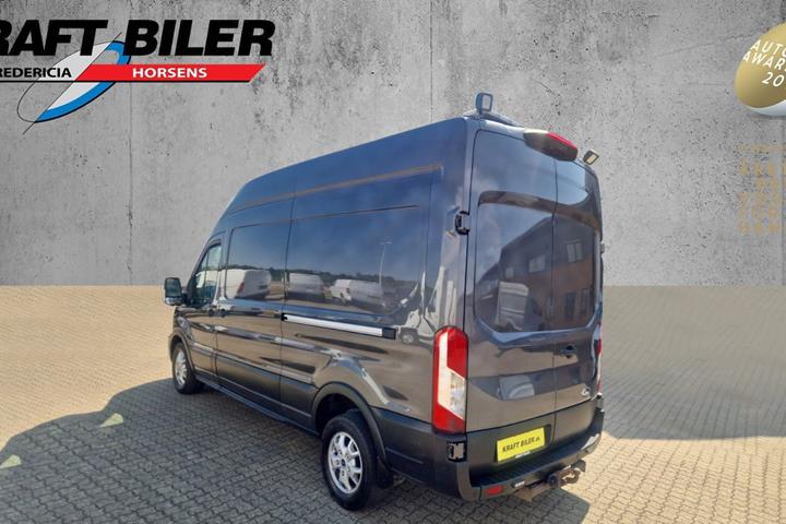 Grå Ford Transit 350 L3 Van fra 2021