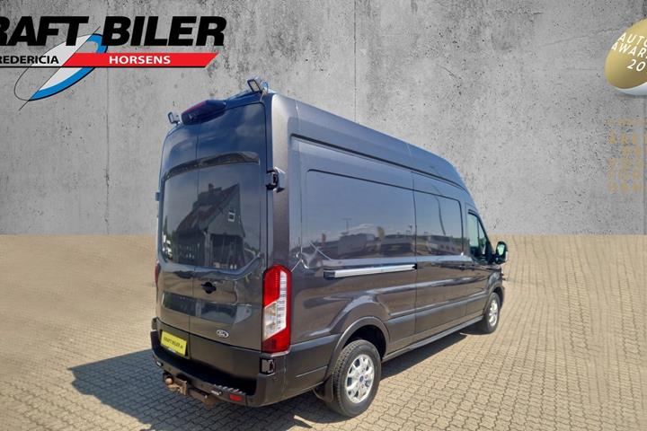 Grå Ford Transit 350 L3 Van fra 2021