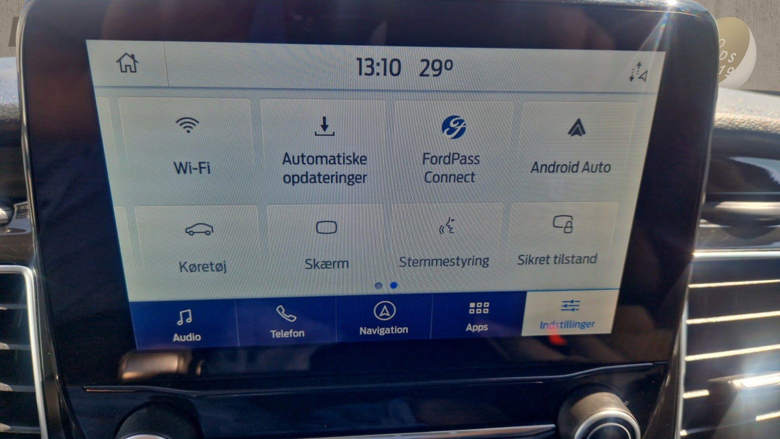 Grå Ford Transit 350 L3 Van fra 2021