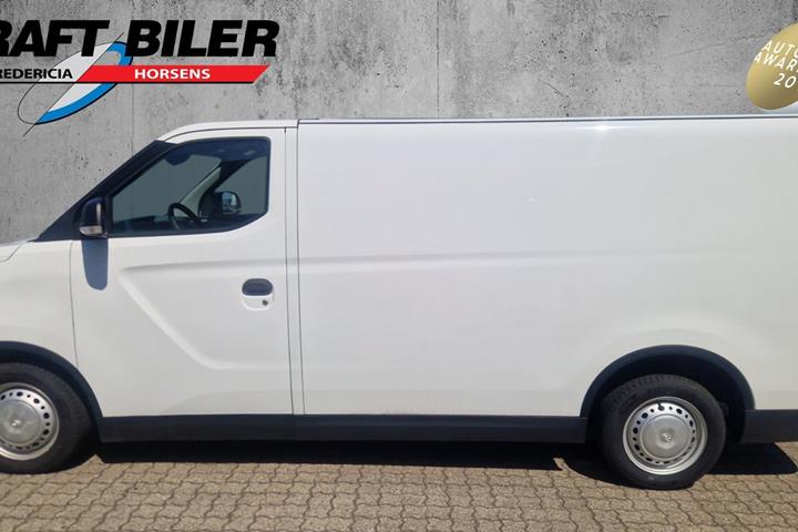 Hvid Maxus e-Deliver 3 fra 2023 set udefra