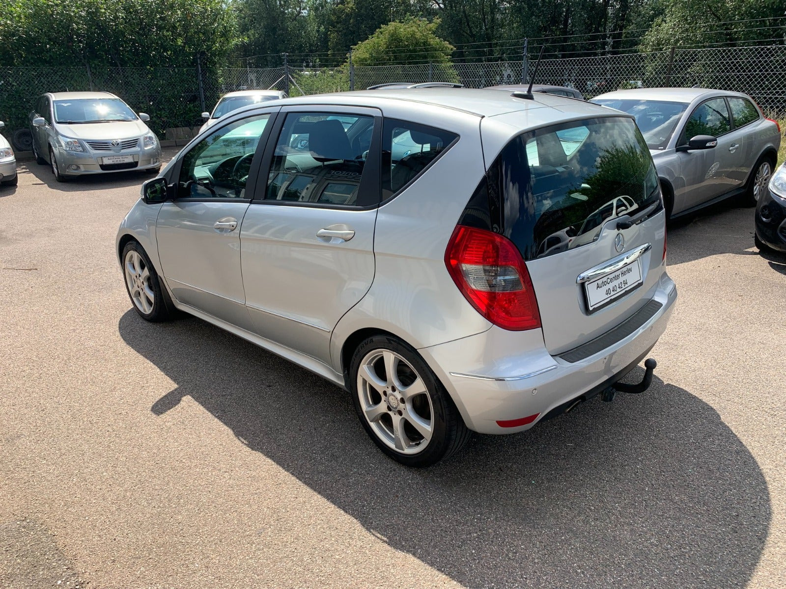 Sølv Mercedes A180 fra 2011