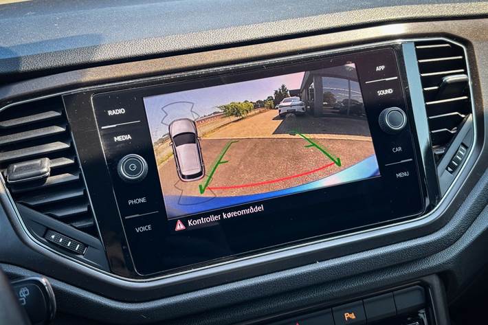 Blå VW T-Roc fra 2019