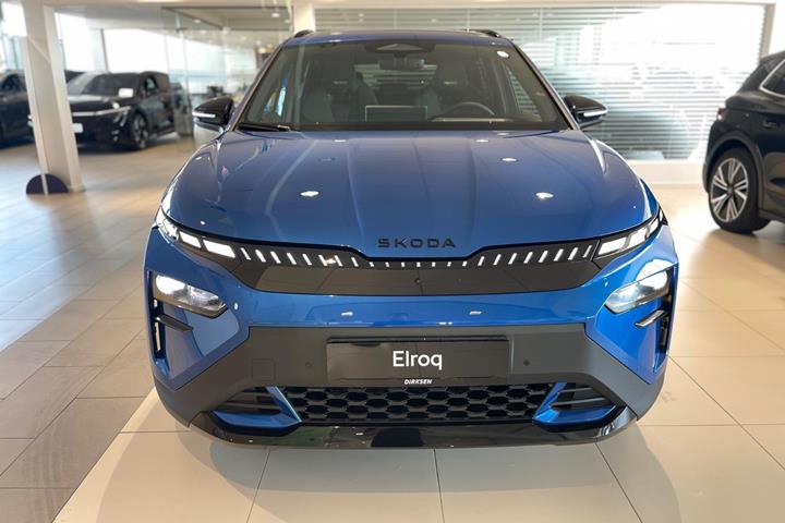 Blå Skoda Elroq fra 2027