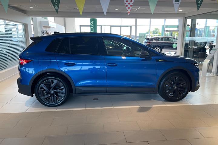 Blå Skoda Elroq fra 2027