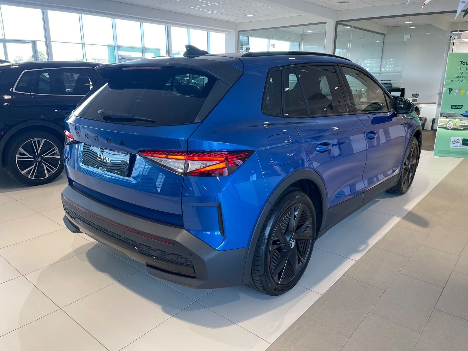 Blå Skoda Elroq fra 2027