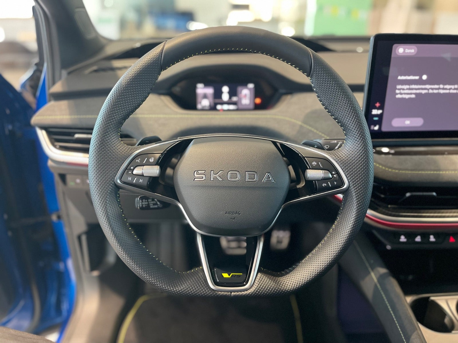 Blå Skoda Elroq fra 2027