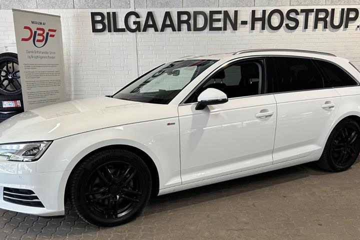 Hvid Audi A4 fra 2018