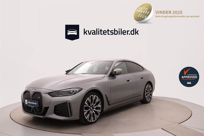 Grå BMW i4 fra 2022