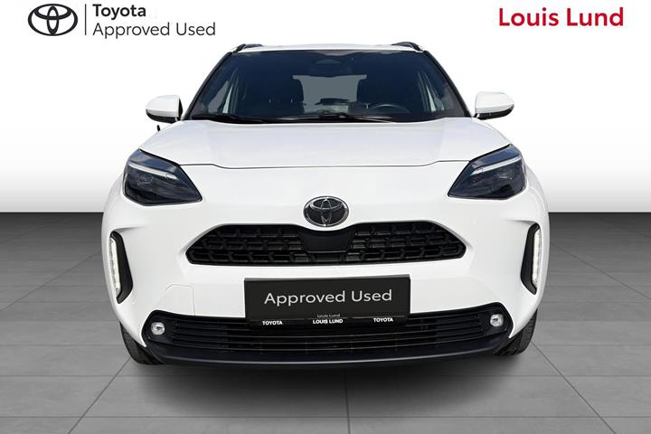 Hvid Toyota Yaris Cross fra 2024