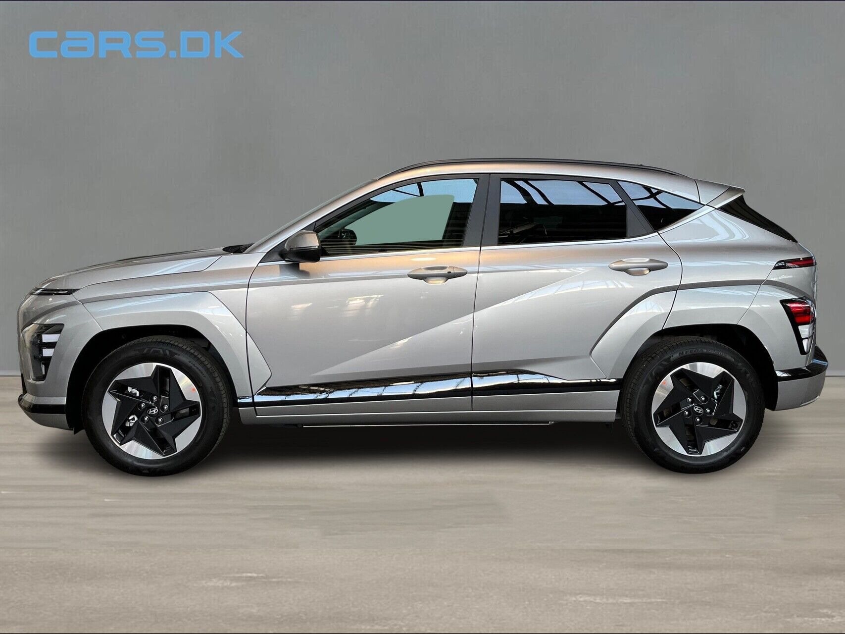Sølv Hyundai Kona fra 2026