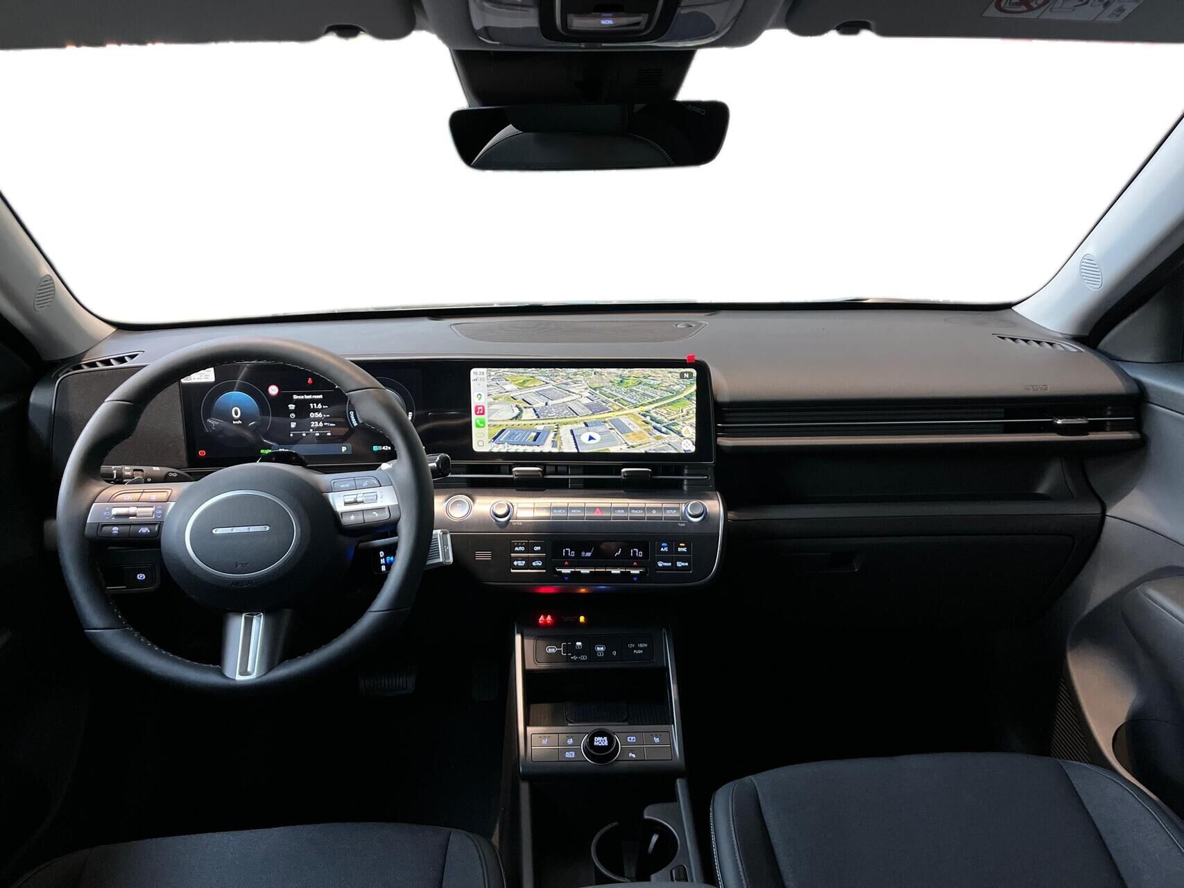 Sølv Hyundai Kona fra 2026