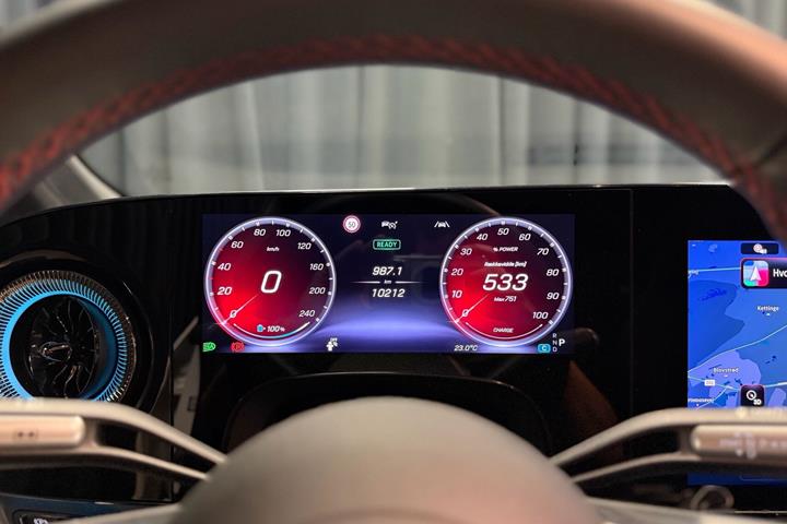 Hvid Mercedes CLA250+ fra 2025