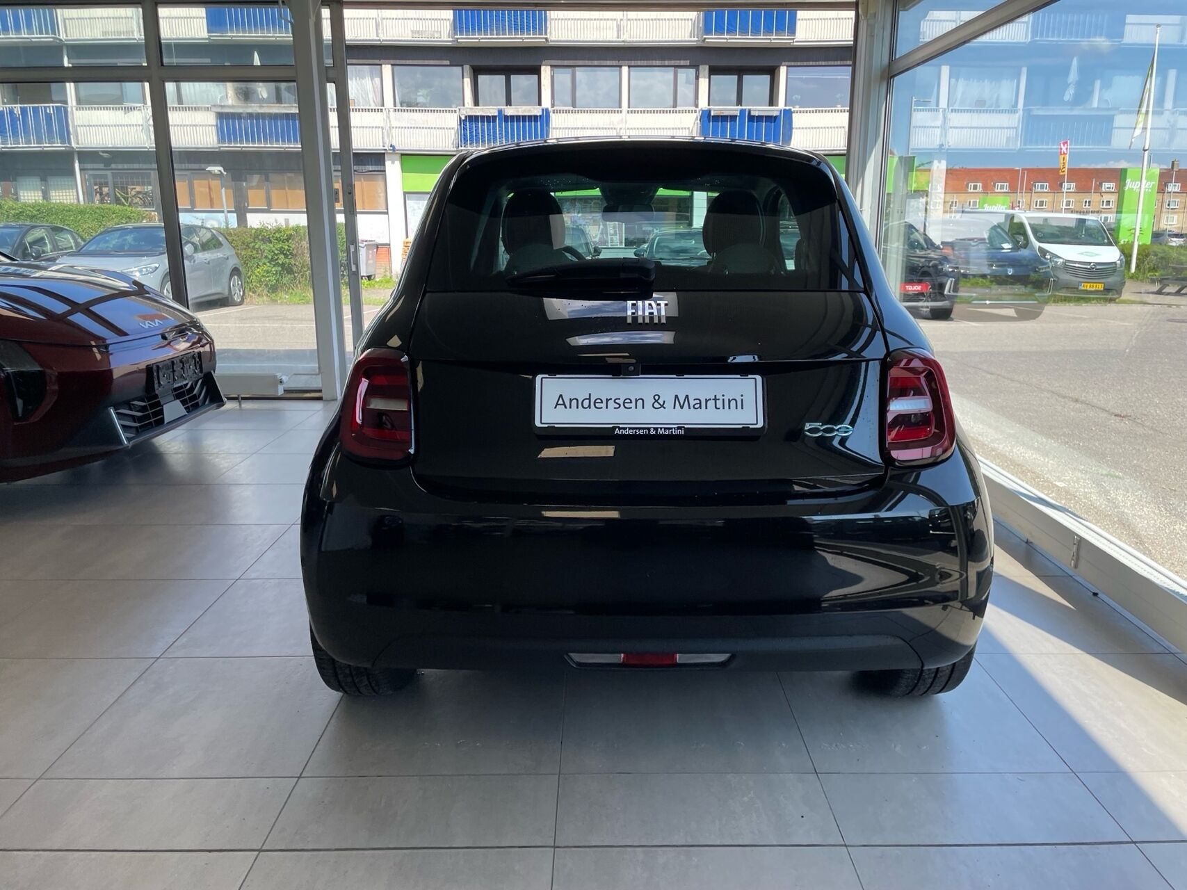 Sort Fiat 500e fra 2023