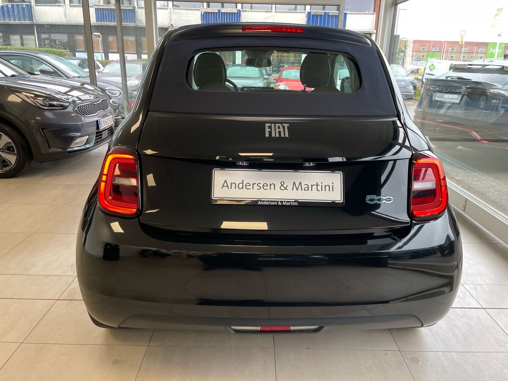 Sort Fiat 500e fra 2023
