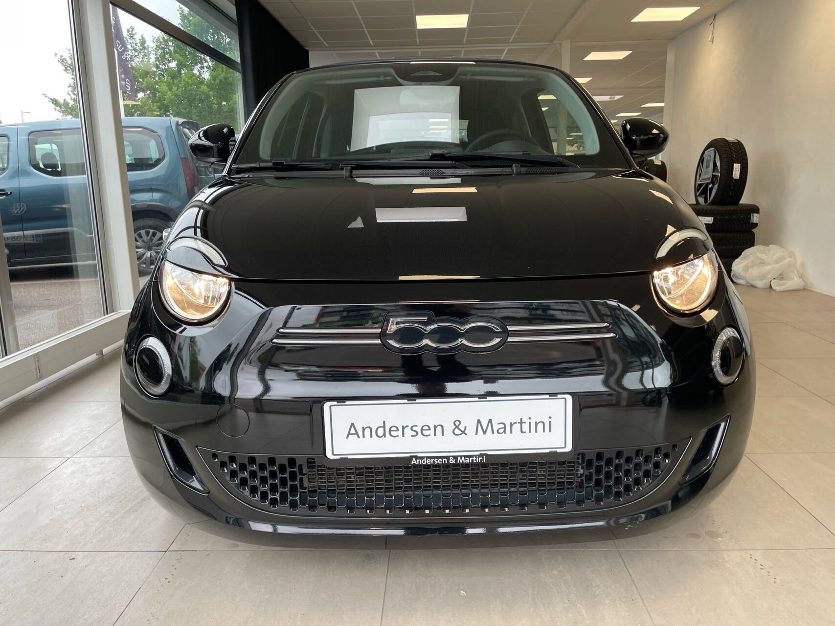 Sort Fiat 500e fra 2023