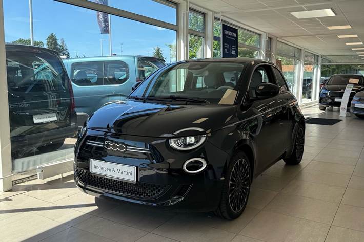 Sort Fiat 500e fra 2023
