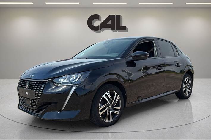 Sort Peugeot 208 fra 2023