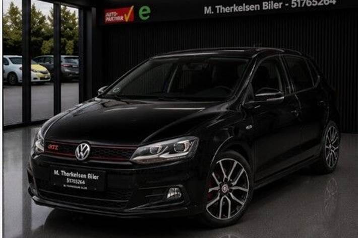 Sort VW Polo fra 2018