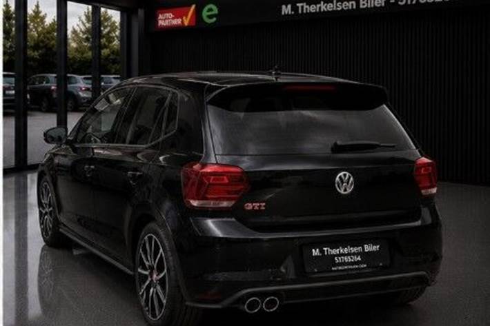 Sort VW Polo fra 2018