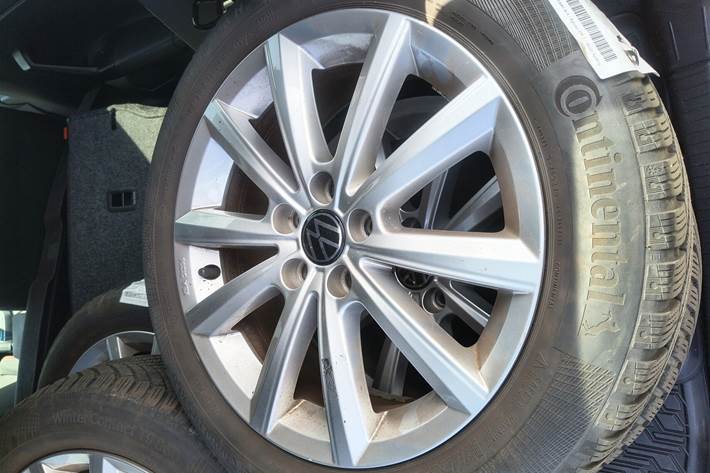 Sort VW Polo fra 2018