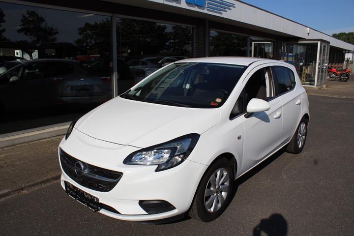 Hvid Opel Corsa fra 2019