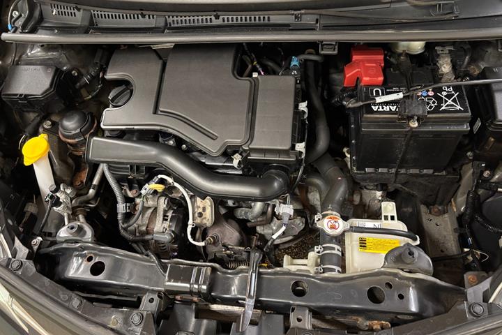 Sort Toyota Yaris fra 2017