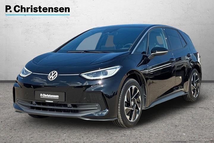 Sort VW ID.3 fra 2023 set udefra