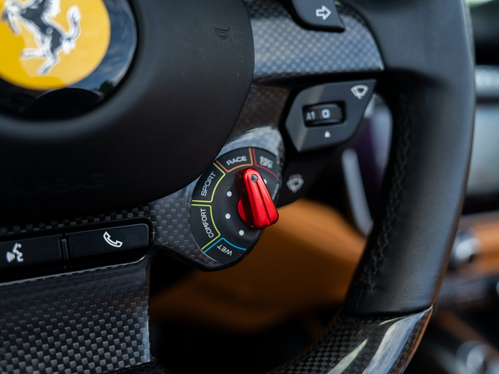 Rød Ferrari Portofino M fra 2021