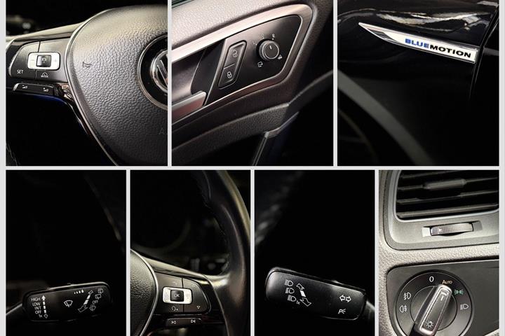 Sort VW Golf VII fra 2018