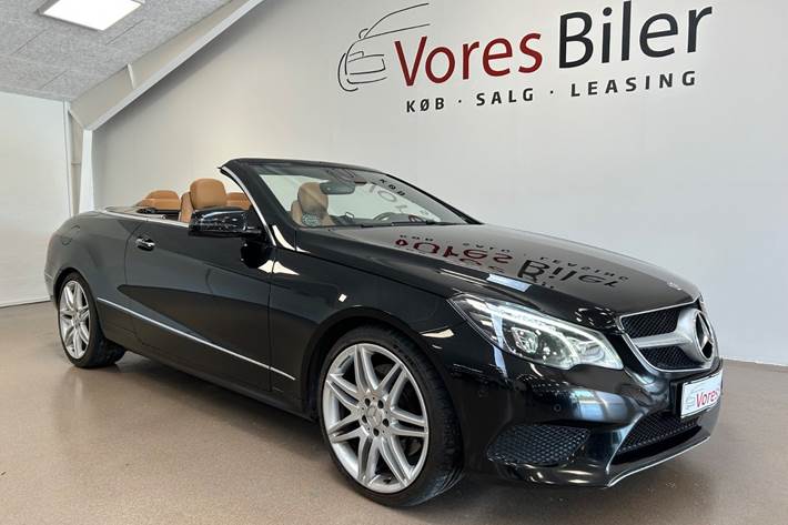 Sort Mercedes E400 fra 2014