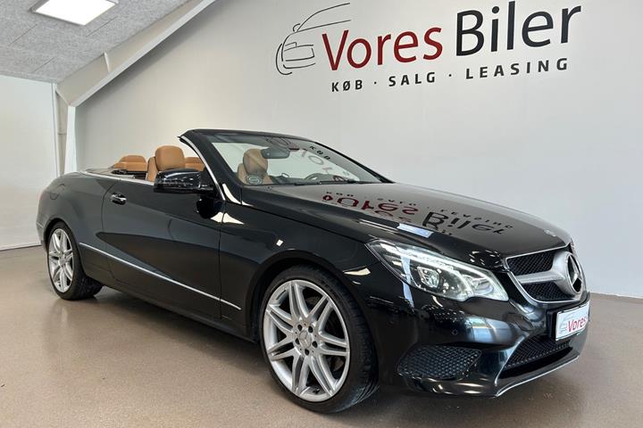 Sort Mercedes E400 fra 2014